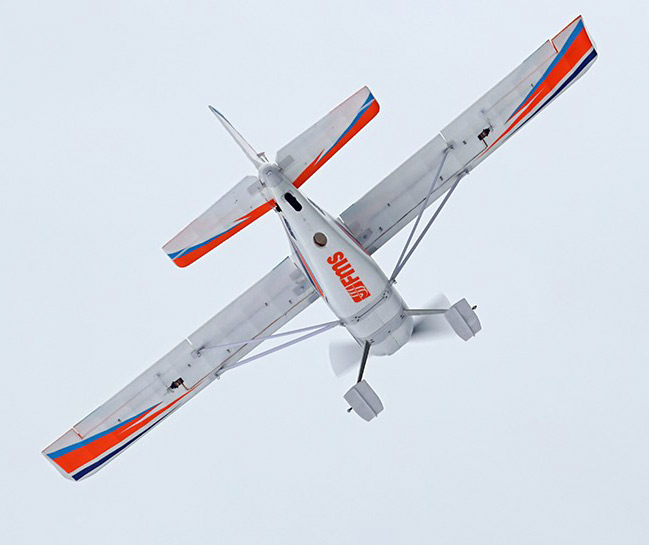 FMS 103PF-REFV2 FMS KingFisher 1440mm med flottörer & Skidor Reflex V2-Gyro PNP - 18