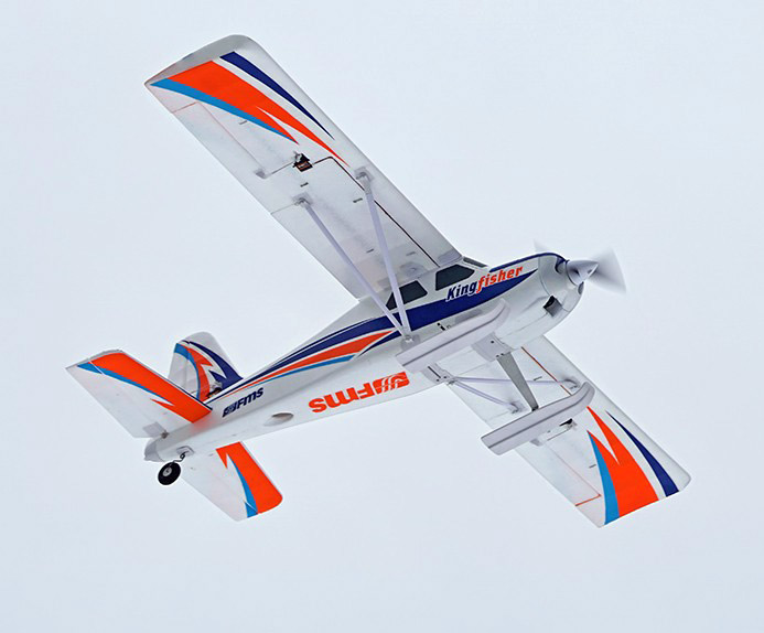 FMS 103PF-REFV2 FMS KingFisher 1440mm med flottörer & Skidor Reflex V2-Gyro PNP - 10