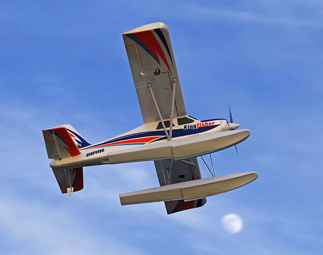 FMS 103PF-REFV2 FMS KingFisher 1440mm med flottörer & Skidor Reflex V2-Gyro PNP - 19