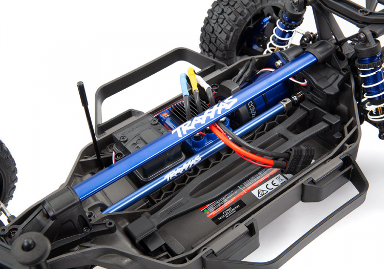 Chassis Brace Kit Alu Blue - 2
