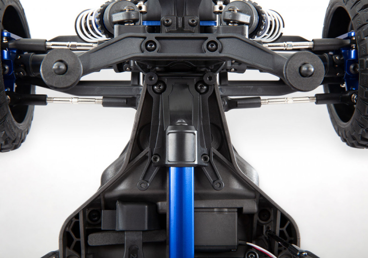 Chassis Brace Kit Alu Blue - 3