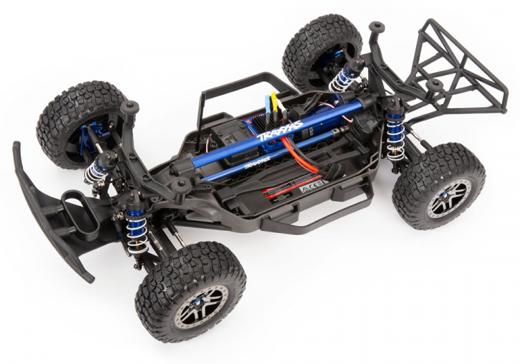 Chassis Brace Kit Alu Blue - 4