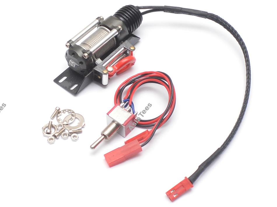 Crawler Winch 1/10 GunMetal