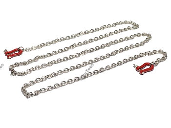 TRC Bogserkedja med schackel Red