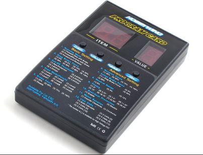 1/10 Brushless Program Card-C-V1