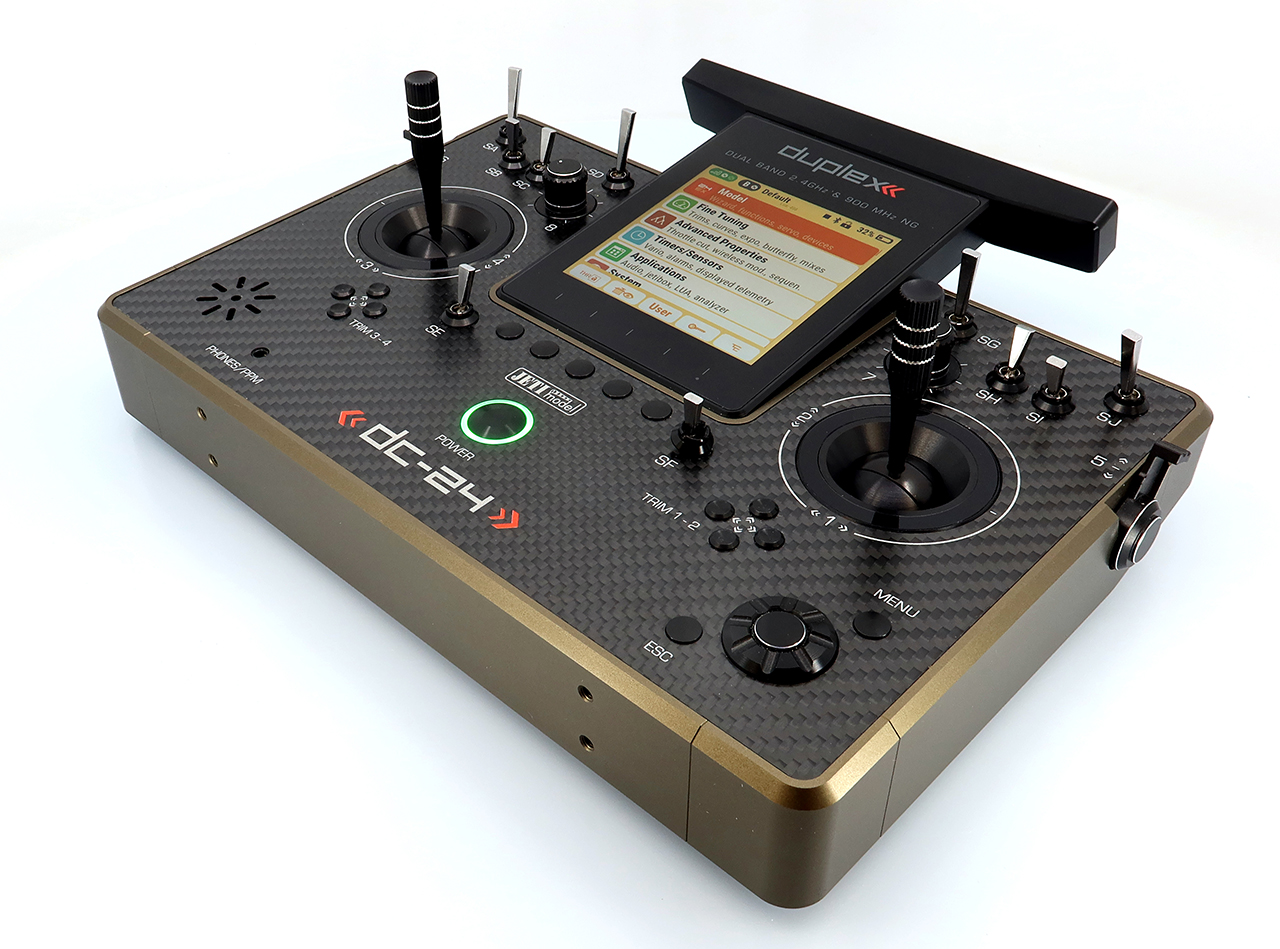 Jeti Duplex DC-24 II - Carbon Line Bronze anodized - 4