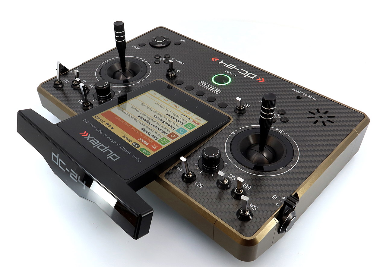 Jeti Duplex DC-24 II - Carbon Line Bronze anodized - 8
