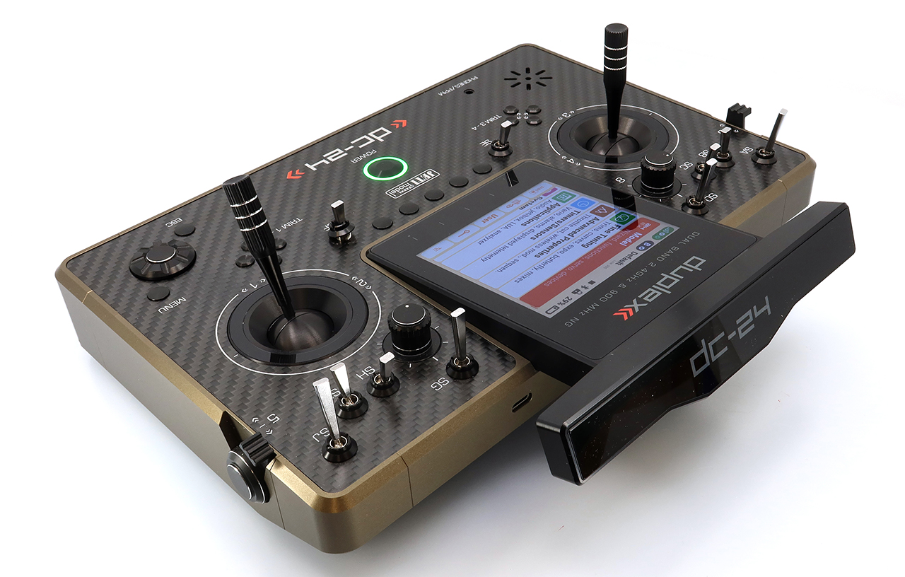 Jeti Duplex DC-24 II - Carbon Line Bronze anodized - 22