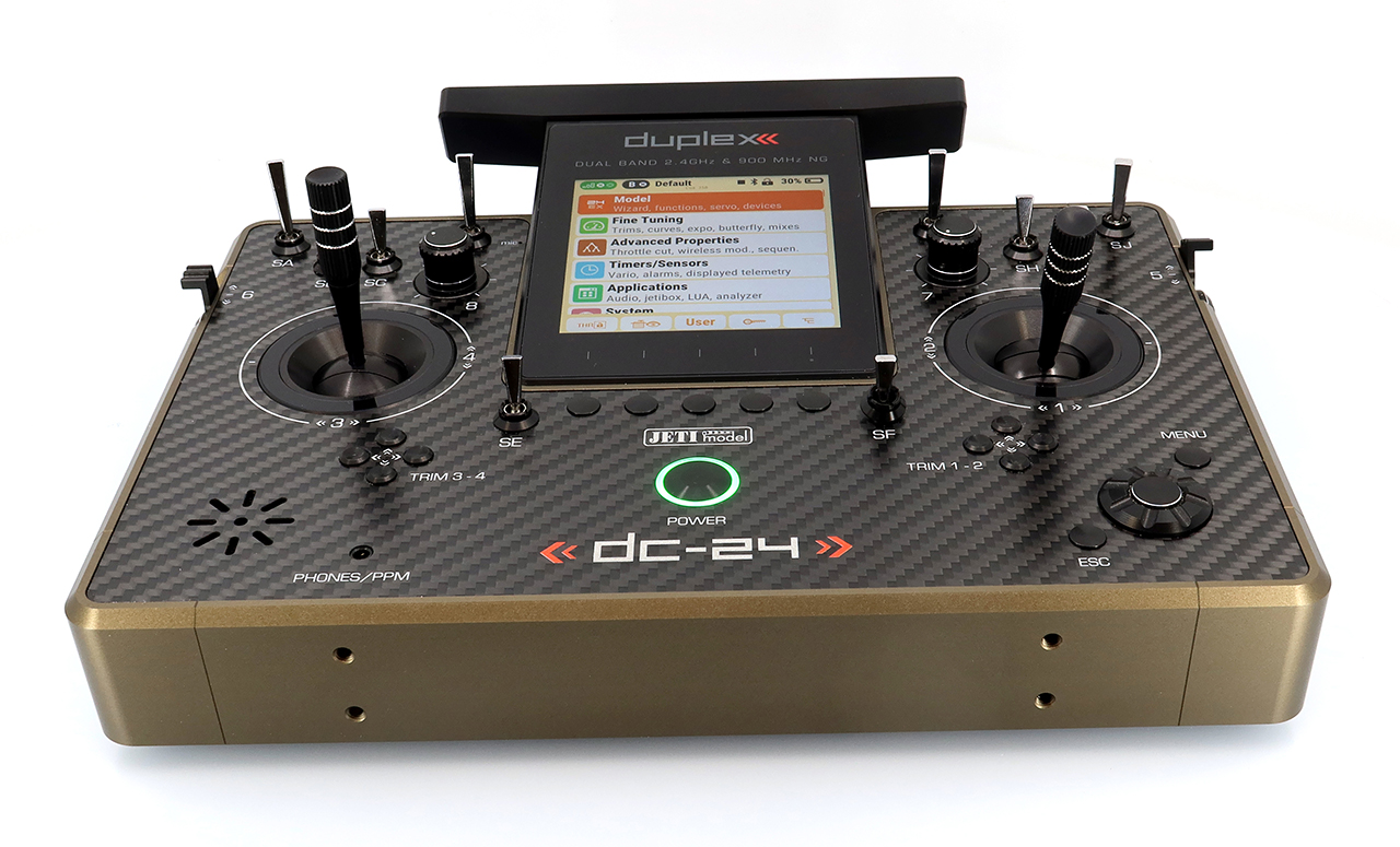 Jeti Duplex DC-24 II - Carbon Line Bronze anodized - 19