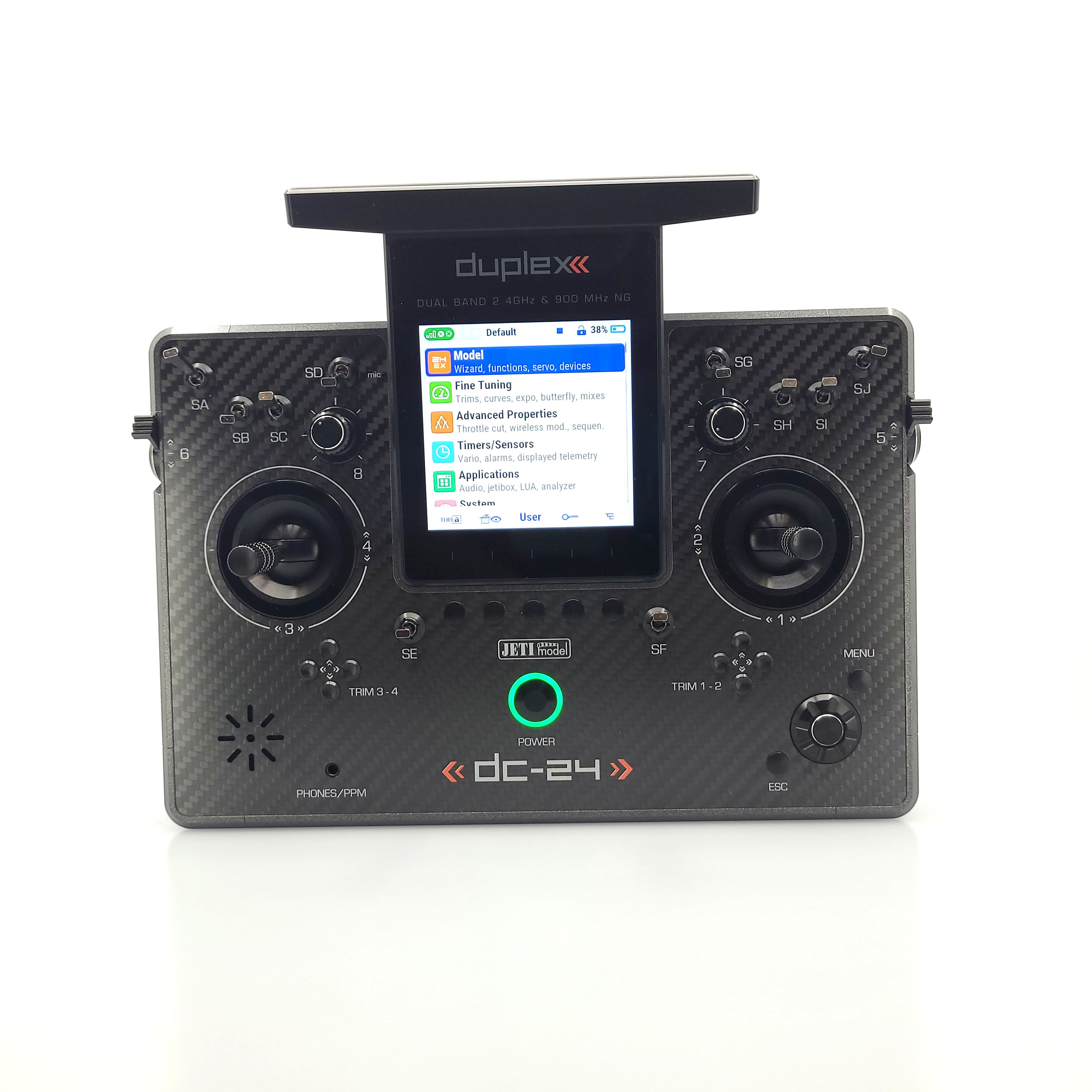 Jeti Duplex DC-24 II - Carbon Line Gray lacquer - 20