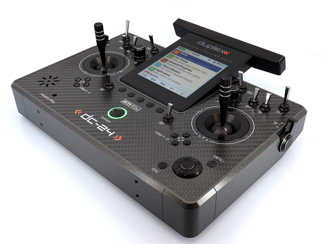 Jeti Duplex DC-24 II - Carbon Line Gray lacquer - 10