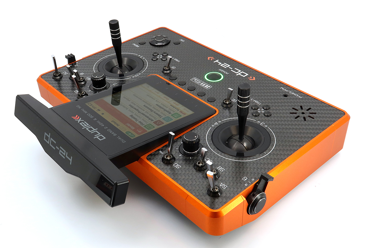Jeti Duplex DC-24 II - Carbon Line Orange anodized - 12