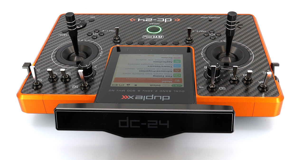 Jeti Duplex DC-24 II - Carbon Line Orange anodized - 11