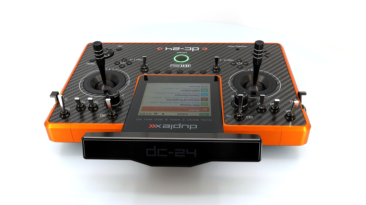 Jeti Duplex DC-24 II - Carbon Line Orange anodized - 10