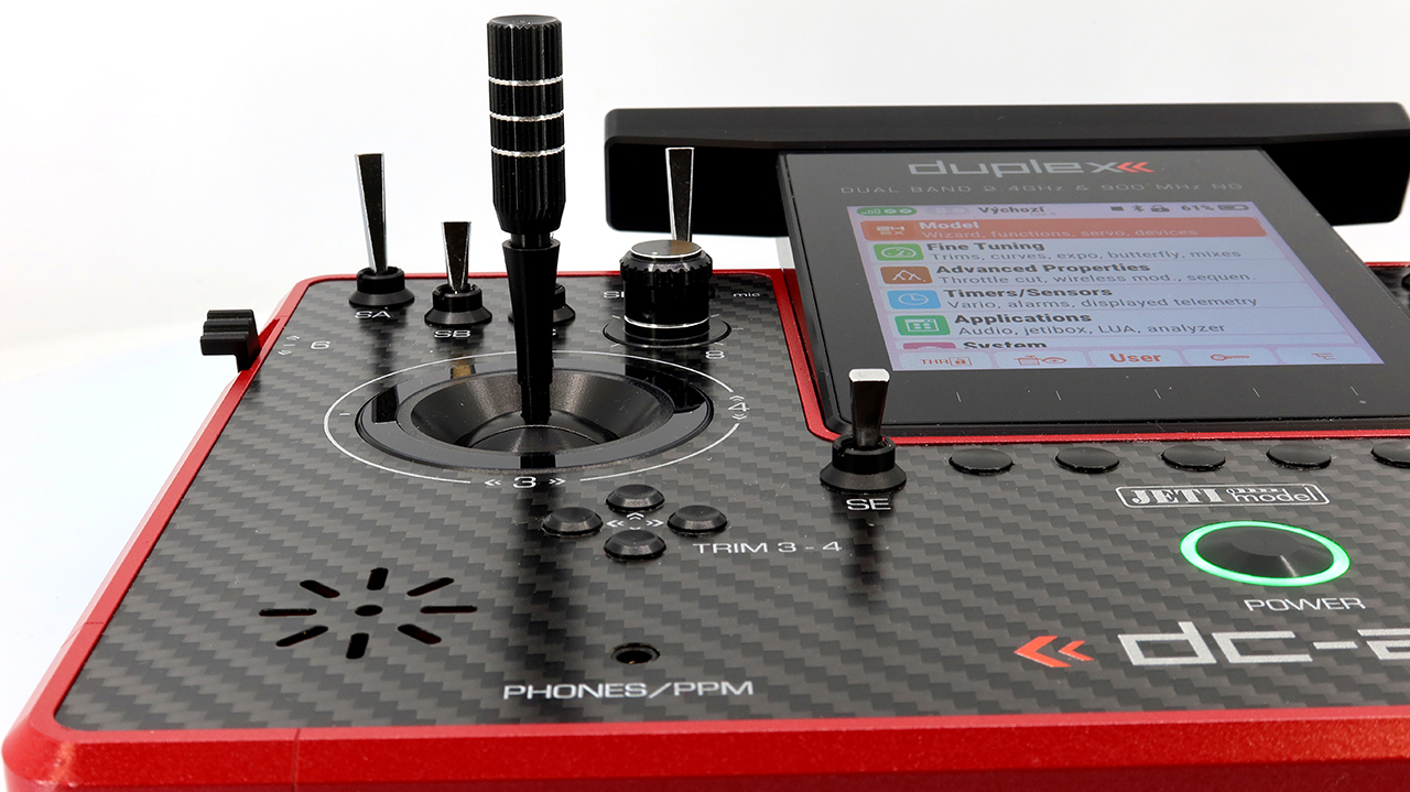 Jeti Duplex DC-24 II - Carbon Line Ruby lacquer - 15