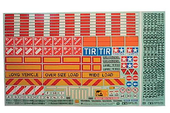 TAMIYA 56534 1/14 Tractor/Trailer Sticker