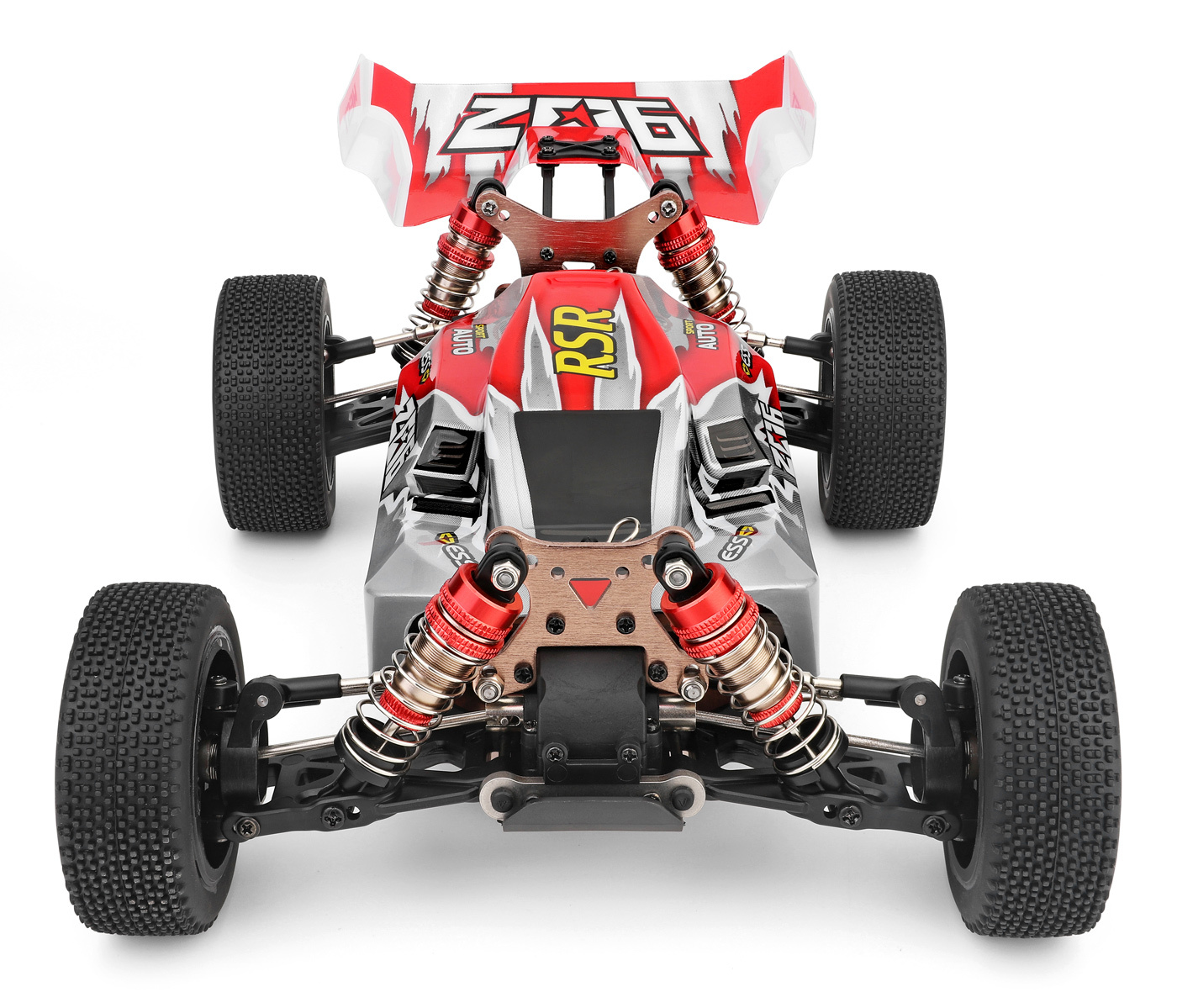 WLToys 144001-RED WL 144001 4WD Buggy 1/14 RTR Röd - 9