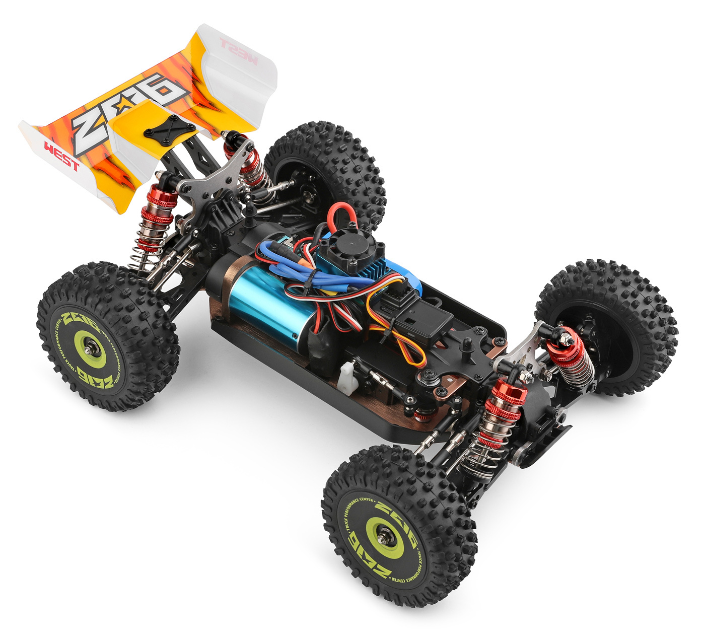 WLToys 144010 WL 144010 4WD Borstlös Buggy 1/14 RTR - 2