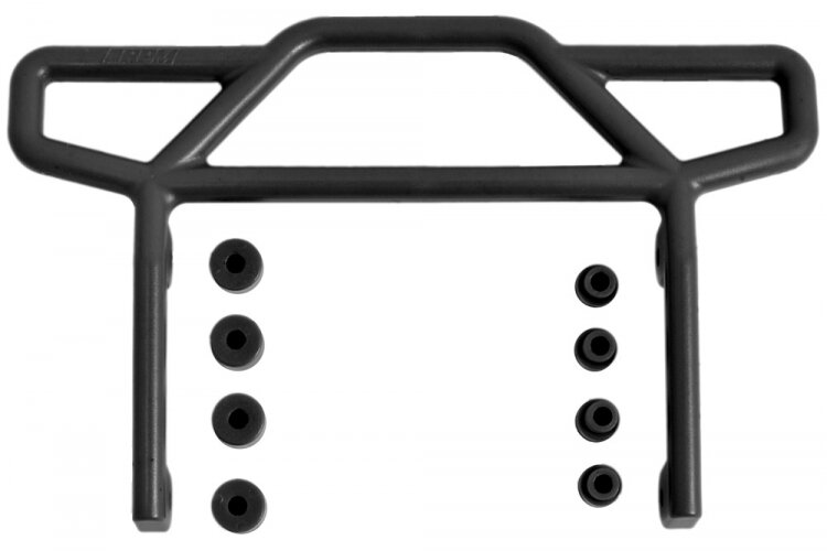 RPM Stötfångare Bak Svart Rustler 2WD