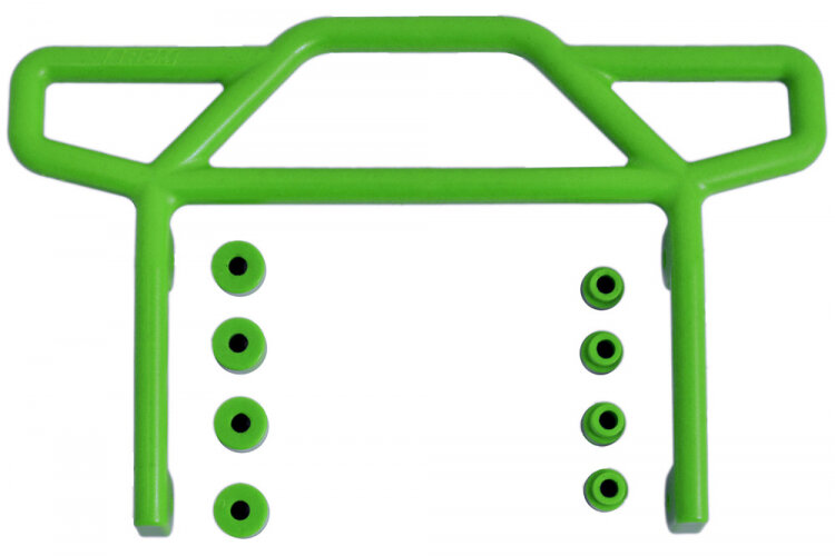 RPM Stötfångare Bak Grön Rustler 2WD