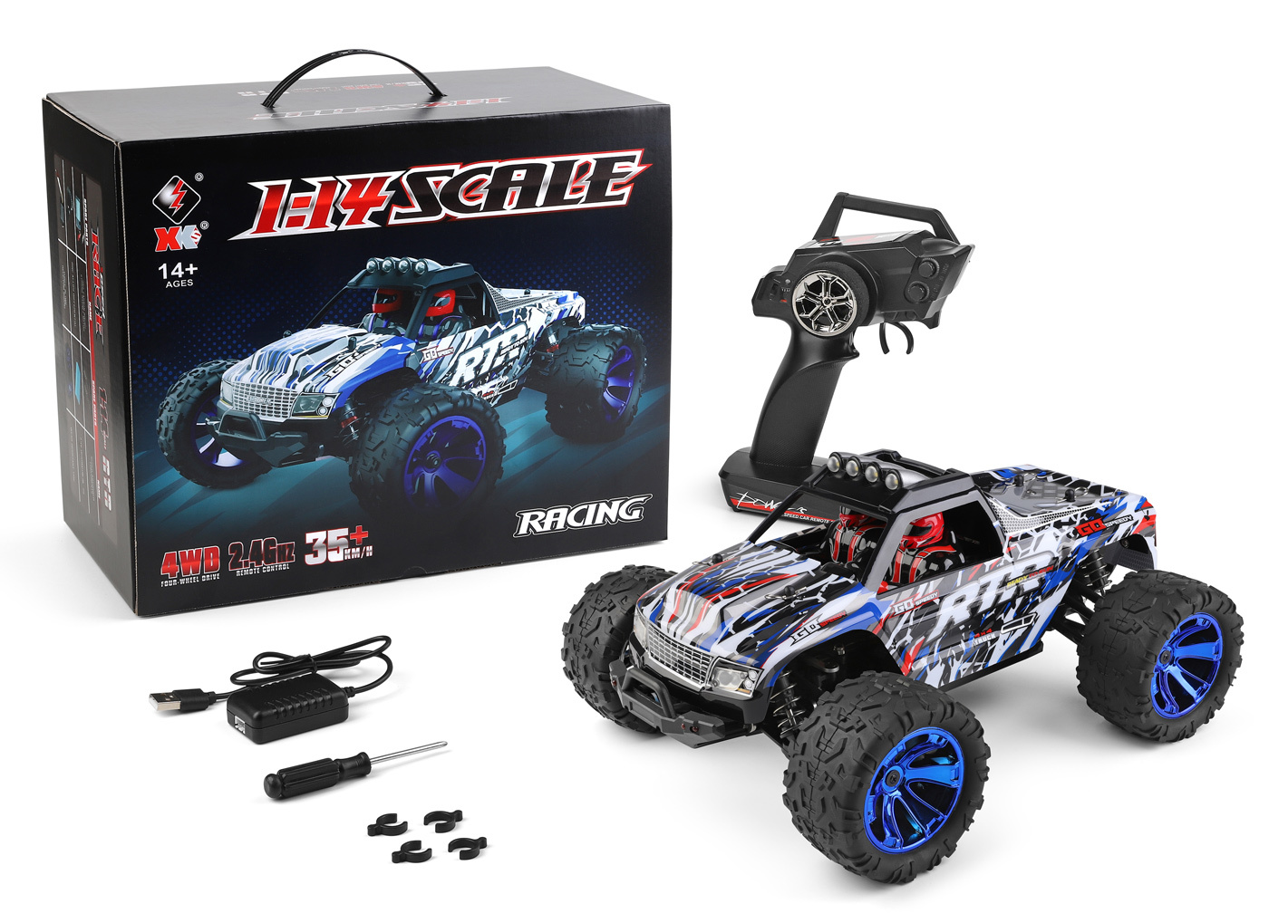 WLToys 144018 WL 144018 4WD 390 Truck 1/14 RTR - 11