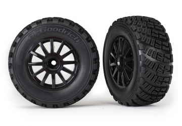 Traxxas 7473T Däck & Fälg BFGoodrich/Svart Rally 1/10 TSM (2)