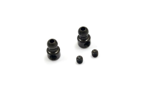 Kyosho LA237GM STABILIZER ADJUST BALL ZX5-ZX7(GUN METAL)