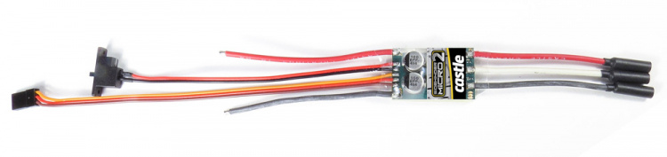 Castle Creation Fartreglage Sidewinder Micro 2 1/18 12,6V 2A Peak BEC - 5