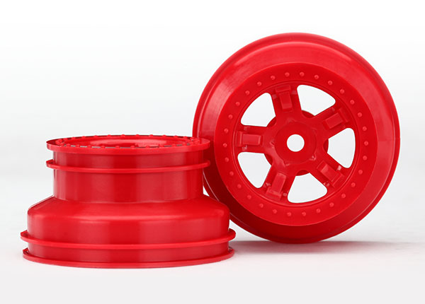 Wheel SCT Red  LaTrax PreRunner (2)