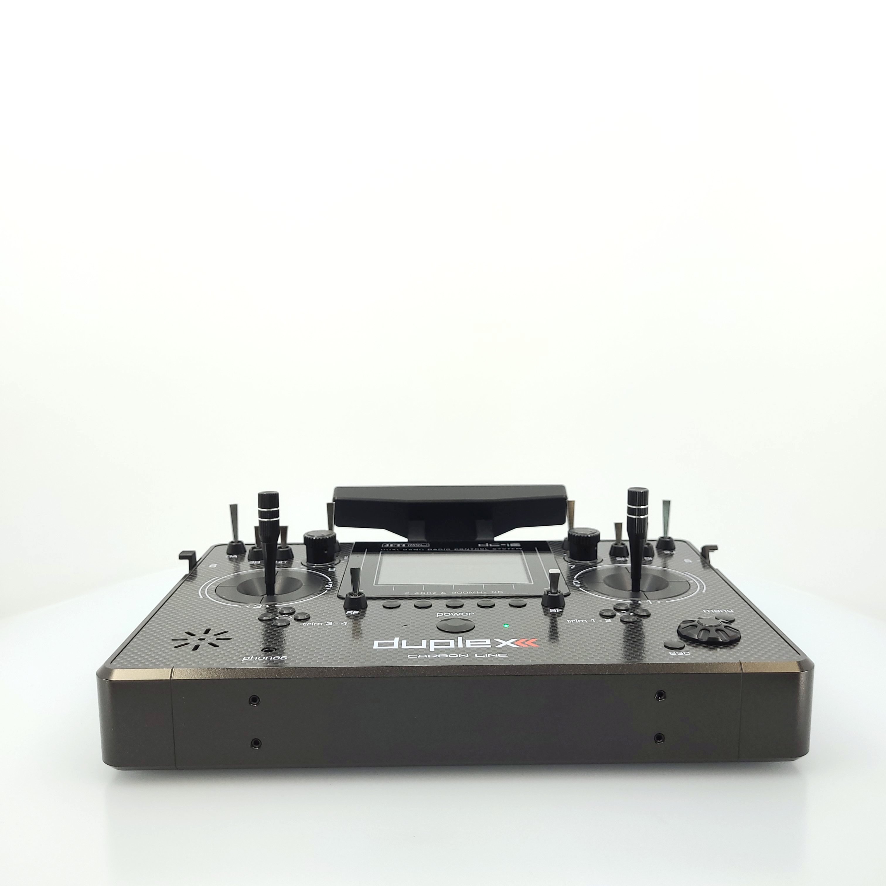 Jeti JDEX-TDC16II-CLKL Transmitter Duplex DC-16 II.- Carbon Line Black lacquered - 6