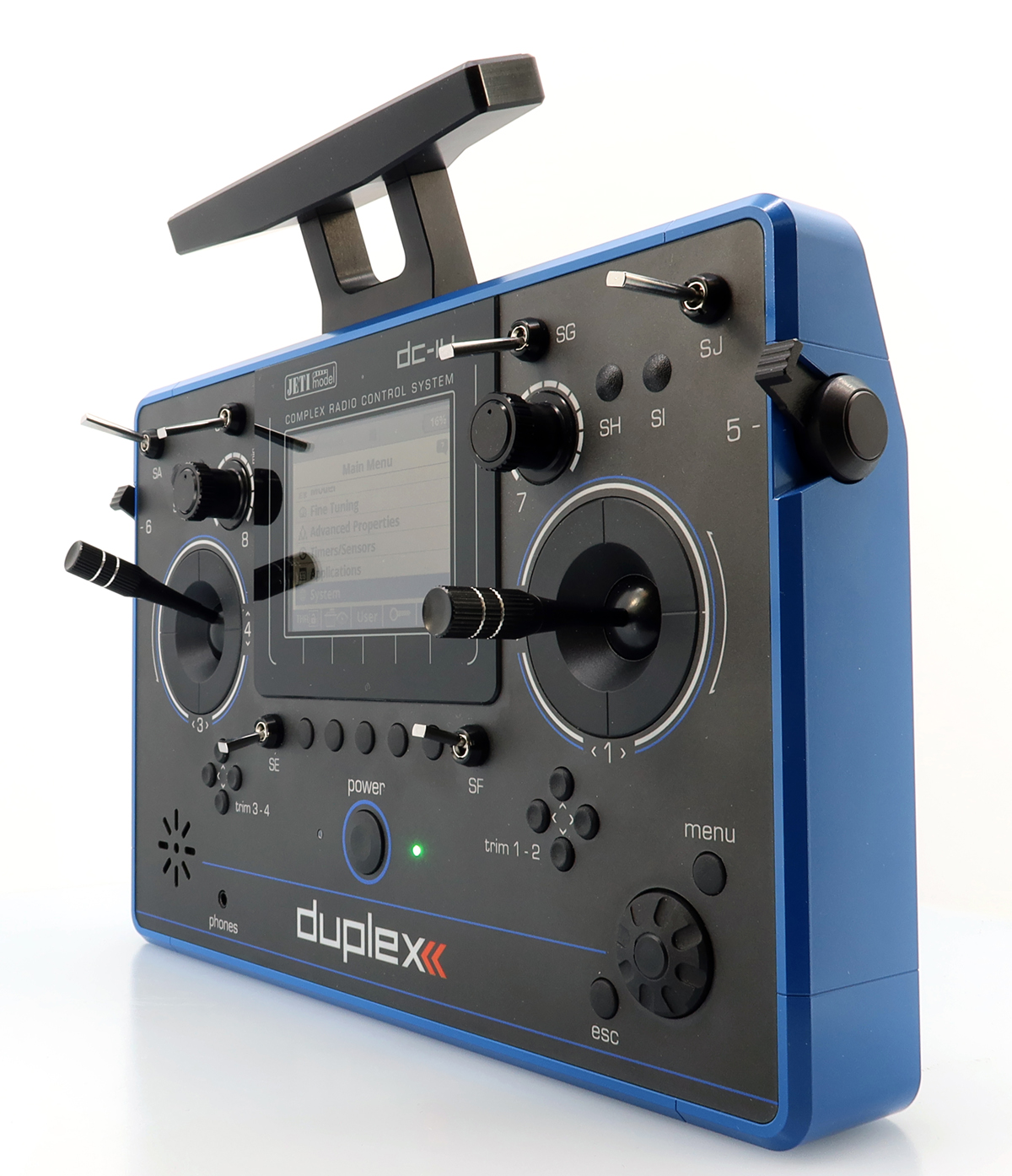 Jeti JDEX-TDC14II-B-r2 TransmitterDuplex DC-14 II. - Blue - 15