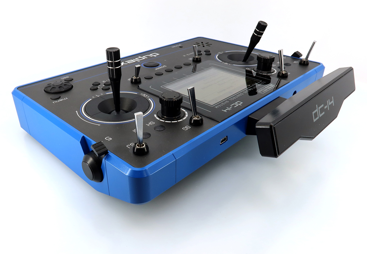 Jeti JDEX-TDC14II-B-r2 TransmitterDuplex DC-14 II. - Blue - 11
