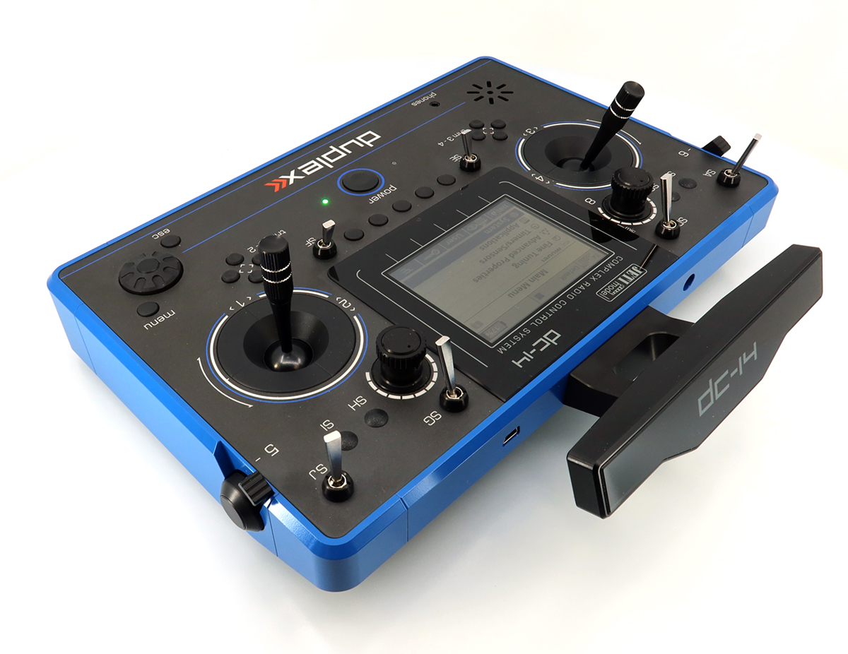 Jeti JDEX-TDC14II-B-r2 TransmitterDuplex DC-14 II. - Blue - 7