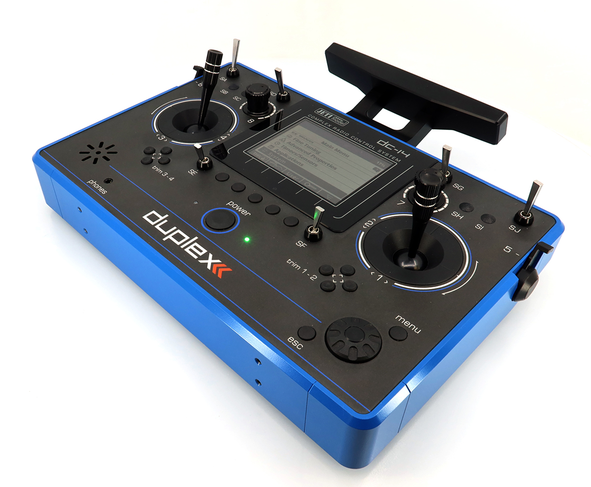 Jeti JDEX-TDC14II-B-r2 TransmitterDuplex DC-14 II. - Blue - 9