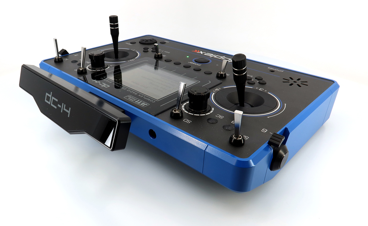 Jeti JDEX-TDC14II-B-r2 TransmitterDuplex DC-14 II. - Blue - 12