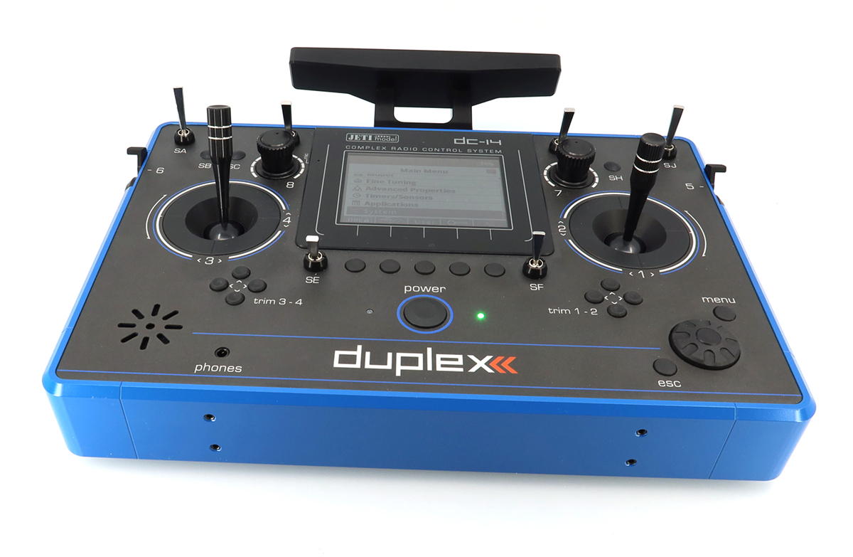 Jeti JDEX-TDC14II-B-r2 TransmitterDuplex DC-14 II. - Blue