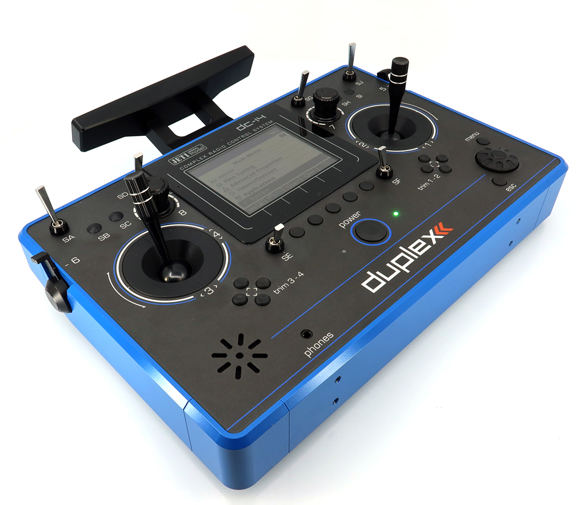 Jeti JDEX-TDC14II-B-r2 TransmitterDuplex DC-14 II. - Blue - 2