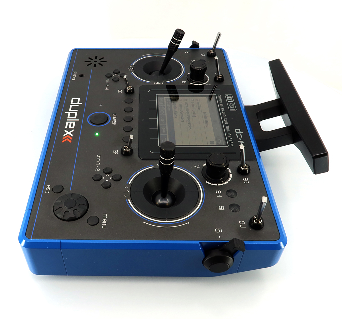 Jeti JDEX-TDC14II-B-r2 TransmitterDuplex DC-14 II. - Blue - 8