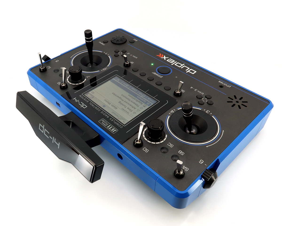 Jeti JDEX-TDC14II-B-r2 TransmitterDuplex DC-14 II. - Blue - 5