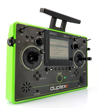 Jeti JDEX-TDC14II-G-r2 TransmitterDuplex DC-14 II. - Green