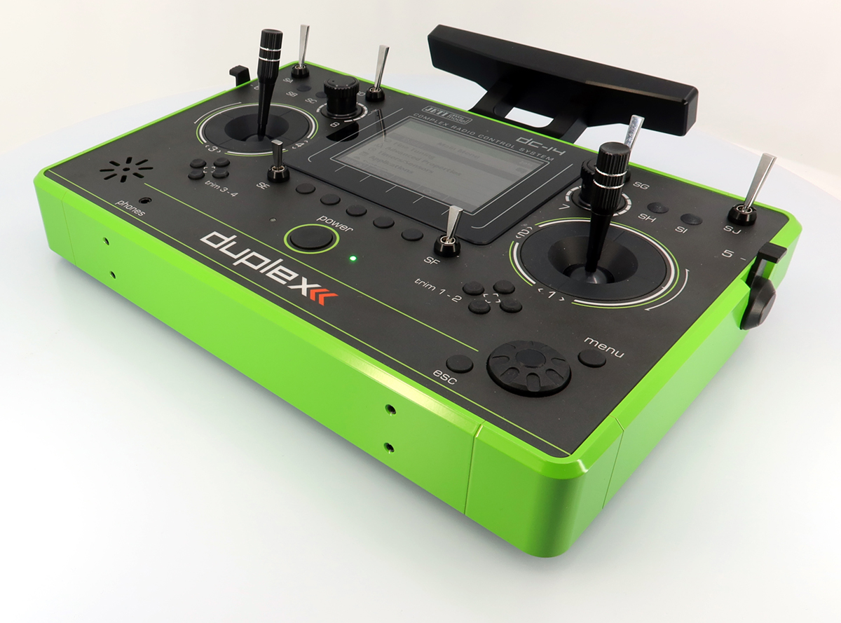 Jeti JDEX-TDC14II-G-r2 TransmitterDuplex DC-14 II. - Green - 7