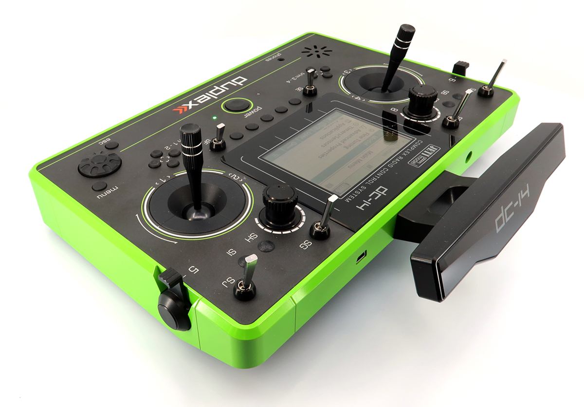 Jeti JDEX-TDC14II-G-r2 TransmitterDuplex DC-14 II. - Green - 6