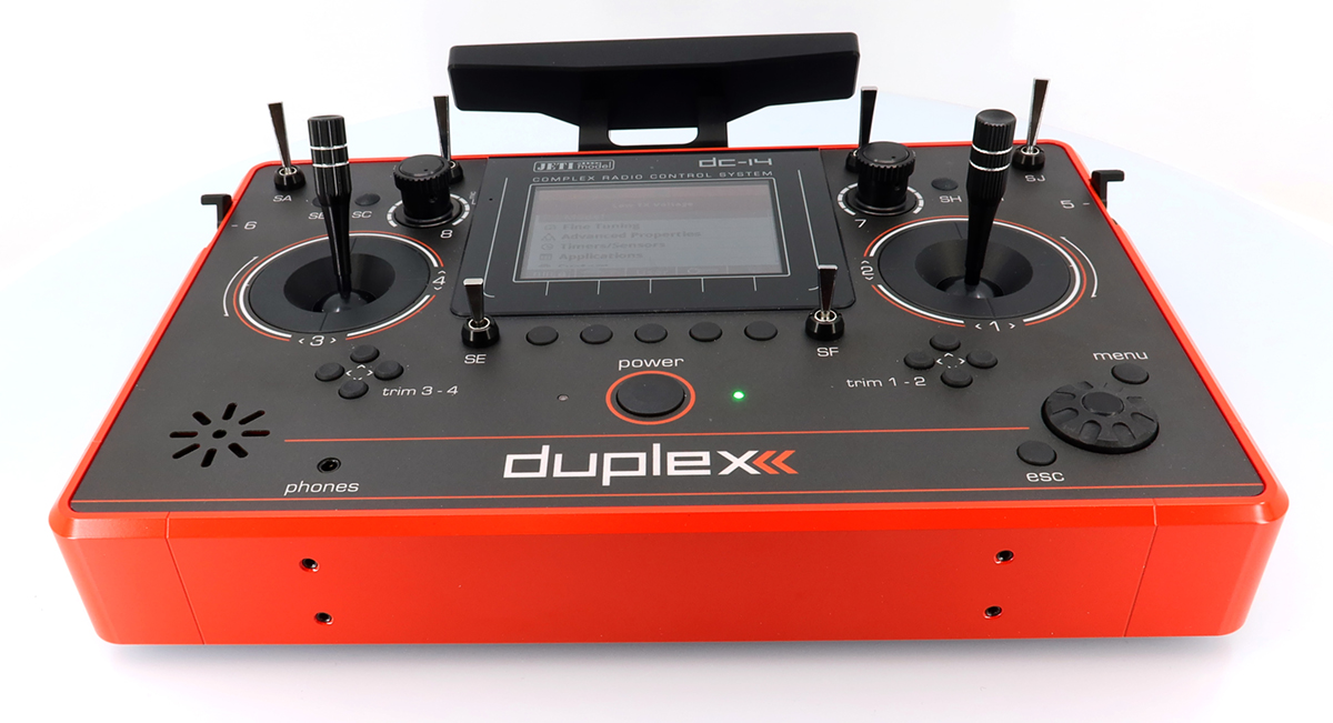 Jeti JDEX-TDC14II-R-r2 TransmitterDuplex DC-14 II. - Red - 4
