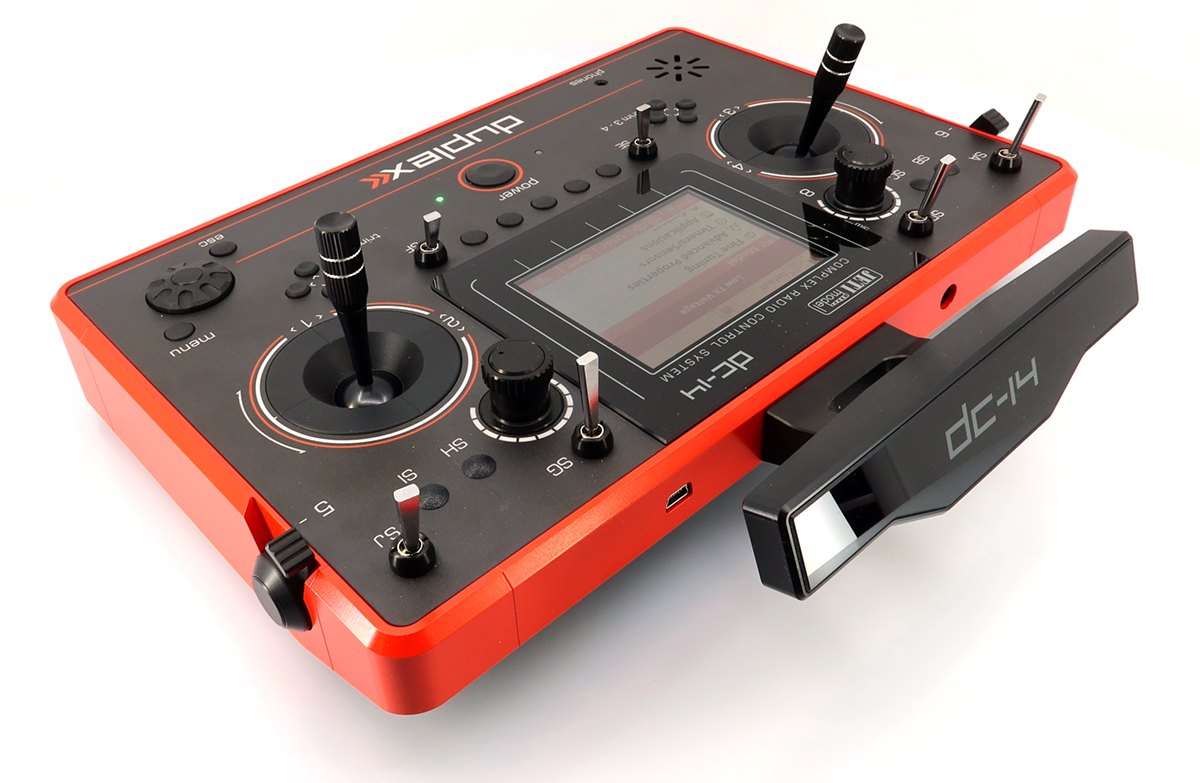 Jeti JDEX-TDC14II-R-r2 TransmitterDuplex DC-14 II. - Red - 7