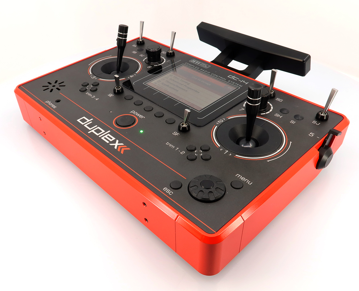 Jeti JDEX-TDC14II-R-r2 TransmitterDuplex DC-14 II. - Red - 8