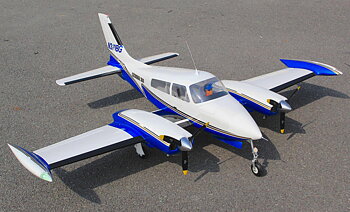 Seagull Models SEA399Gear Giant Cessna 310 Twin Engine 15-20cc 2058mm ARF