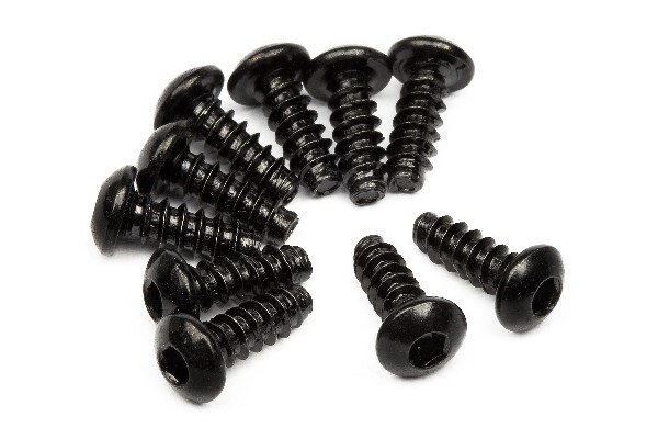 HPI HP94353 Tp. Button Head Screw M3X8Mm (Hex Socket/10Pcs)