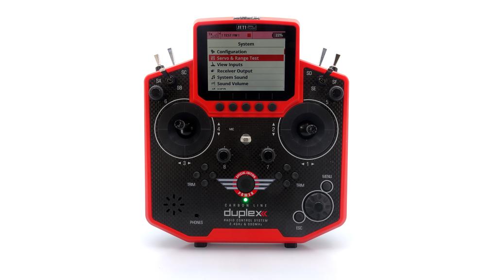 Jeti JDEX-TDS12-CLXR23 Duplex DS-12 Carbon RED Special Edition 2023 - 4