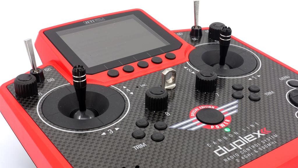 Jeti JDEX-TDS12-CLXR23 Duplex DS-12 Carbon RED Special Edition 2023 - 10