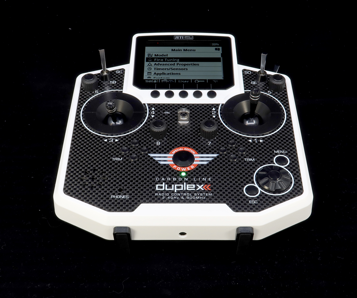 Jeti JDEX-TDS12-CLXW24 Duplex DS-12 Carbon White Special Edition 2024 - 5